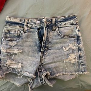 American eagle ripped shorts